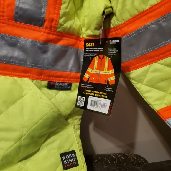 Work king reflective jacket/vest - Picture 3 of 4